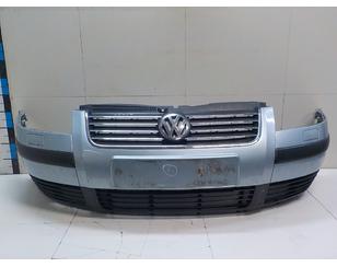 Губа переднего бампера фольксваген пассат б5