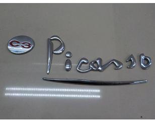 Эмблема на крышку багажника для Citroen C3 Picasso 2008-2017 БУ состояние отличное
