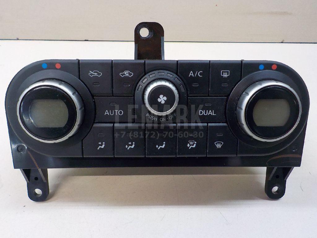 Блок управления климатической установкой 27500JD40D Nissan