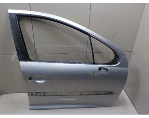 Дверь передняя правая для Peugeot 207 2006-2013 б/у состояние удовлетворительное