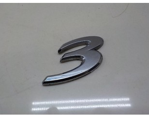 Эмблема на крышку багажника для Mazda Mazda 3 (BK) 2002-2009 с разборки состояние хорошее