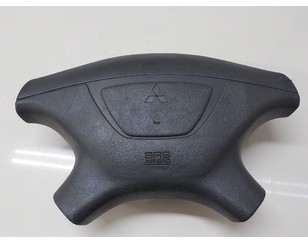 Подушка безопасности в рулевое колесо для Mitsubishi Pajero/Montero Sport (K9) 1997-2008 с разбора состояние хорошее