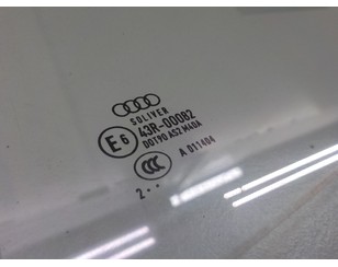 Стекло двери задней левой для Audi A6 [C7,4G] 2011-2018 с разбора состояние хорошее