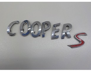 Эмблема на крышку багажника для Mini Countryman R60 2010-2016 с разбора состояние отличное
