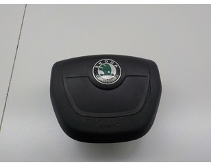 Подушка безопасности в рулевое колесо для Skoda Roomster 2006-2015 с разбора состояние под восстановление