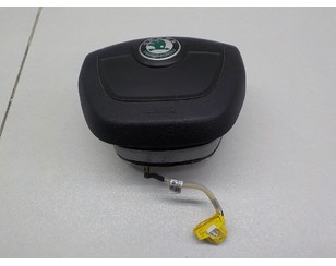 Подушка безопасности в рулевое колесо для Skoda Roomster 2006-2015 б/у состояние отличное