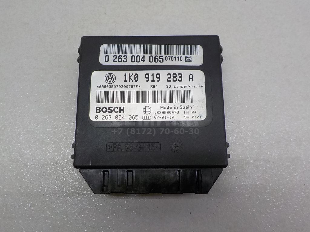 Блок управления парктроником 1K0919283A VAG