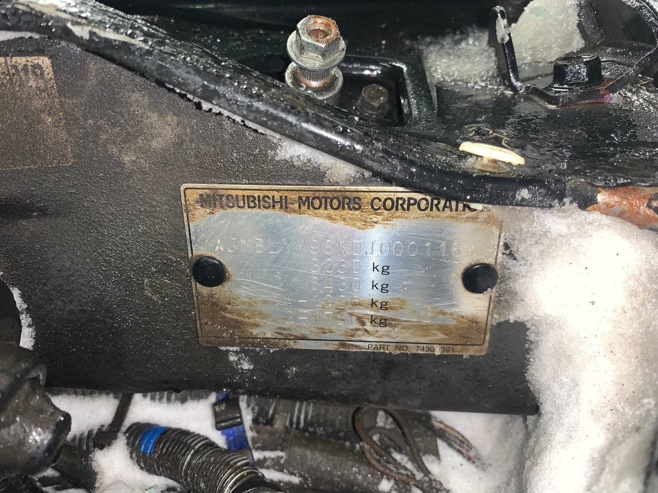 Capteur Pression échappement Mitsubishi Pajero IV 3.2 | 1865A086 | Pour Modèles 2007-2021 | Facile à Monter - 4