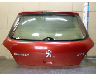 Дверь багажника со стеклом для Peugeot 307 2001-2008 с разборки состояние хорошее