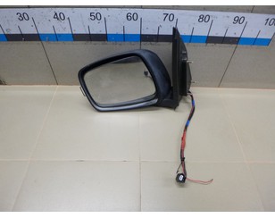 Зеркало левое электрическое для Nissan Navara (D40) 2005-2015 с разборки состояние хорошее