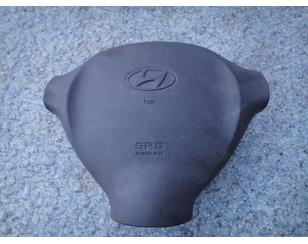 Подушка безопасности в рулевое колесо для Hyundai Santa Fe (SM)/ Santa Fe Classic 2000-2012 б/у состояние отличное