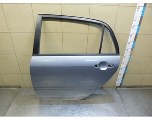Дверь задняя левая для Toyota Corolla E12 2001-2007 б/у состояние удовлетворительное