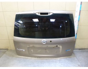 Дверь багажника со стеклом для Nissan Note (E11) 2006-2013 с разбора состояние удовлетворительное