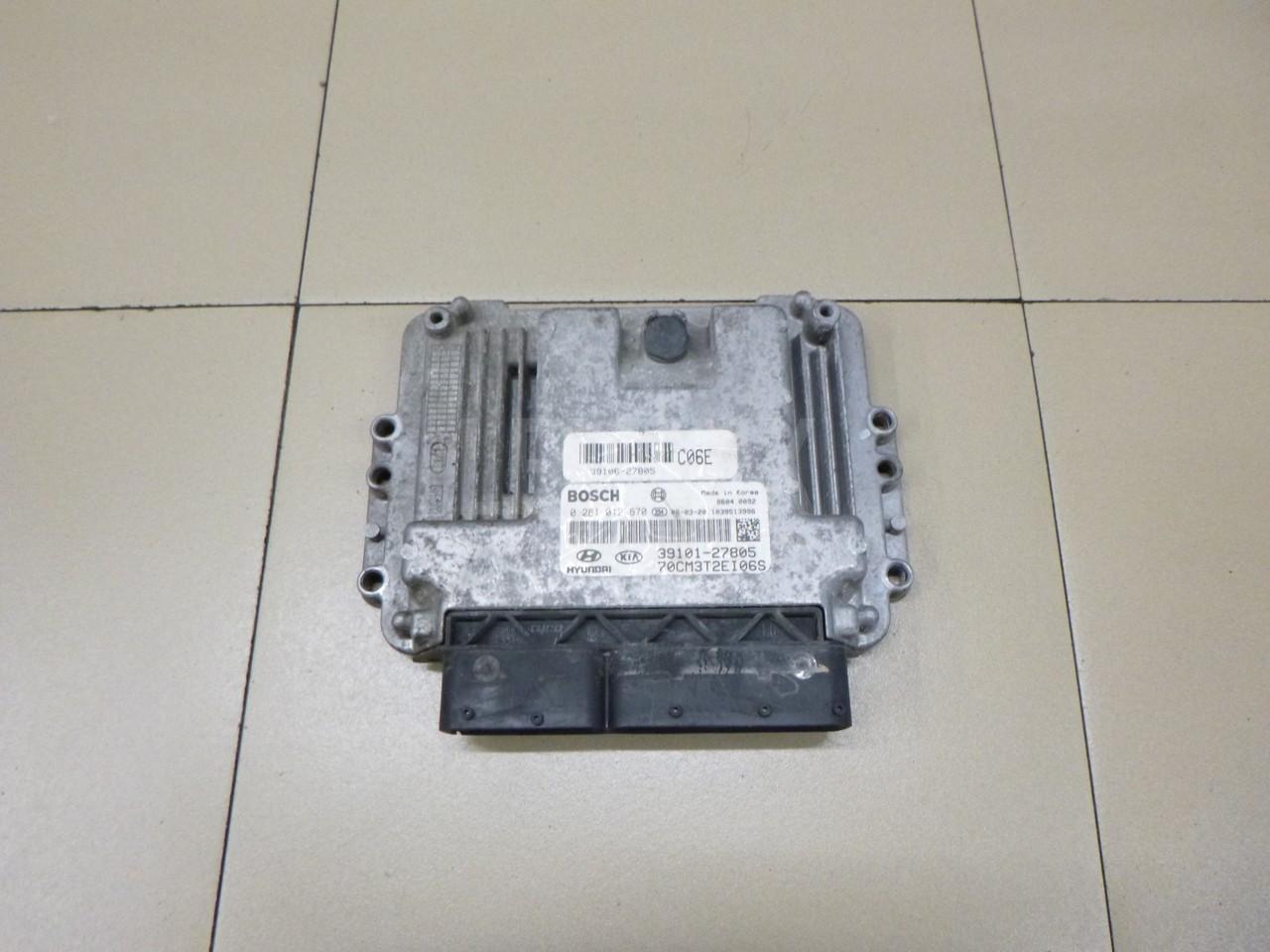 Блок управления двигателем 3910127805 Hyundai-Kia