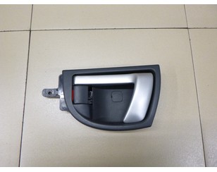 Ручка двери задней внутренняя левая для Hyundai Santa Fe (CM) 2006-2012 с разбора состояние отличное