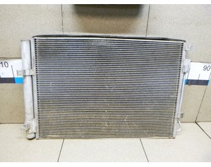 Радиатор кондиционера (конденсер) для Hyundai Solaris 2010-2017 б/у состояние удовлетворительное