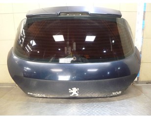 Дверь багажника со стеклом для Peugeot 308 I 2007-2015 б/у состояние хорошее