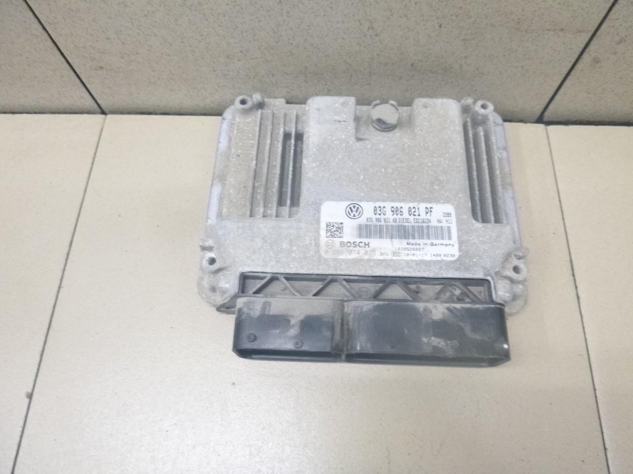 Блок управления двигателем 03G906021PF VAG