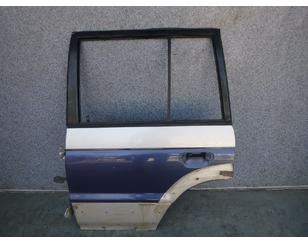 Дверь задняя левая для Mitsubishi Pajero/Montero II (V1, V2, V3, V4) 1991-1996 с разбора состояние отличное