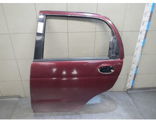 Дверь задняя левая для Daewoo Matiz (M100/M150) 1998-2015 БУ состояние удовлетворительное
