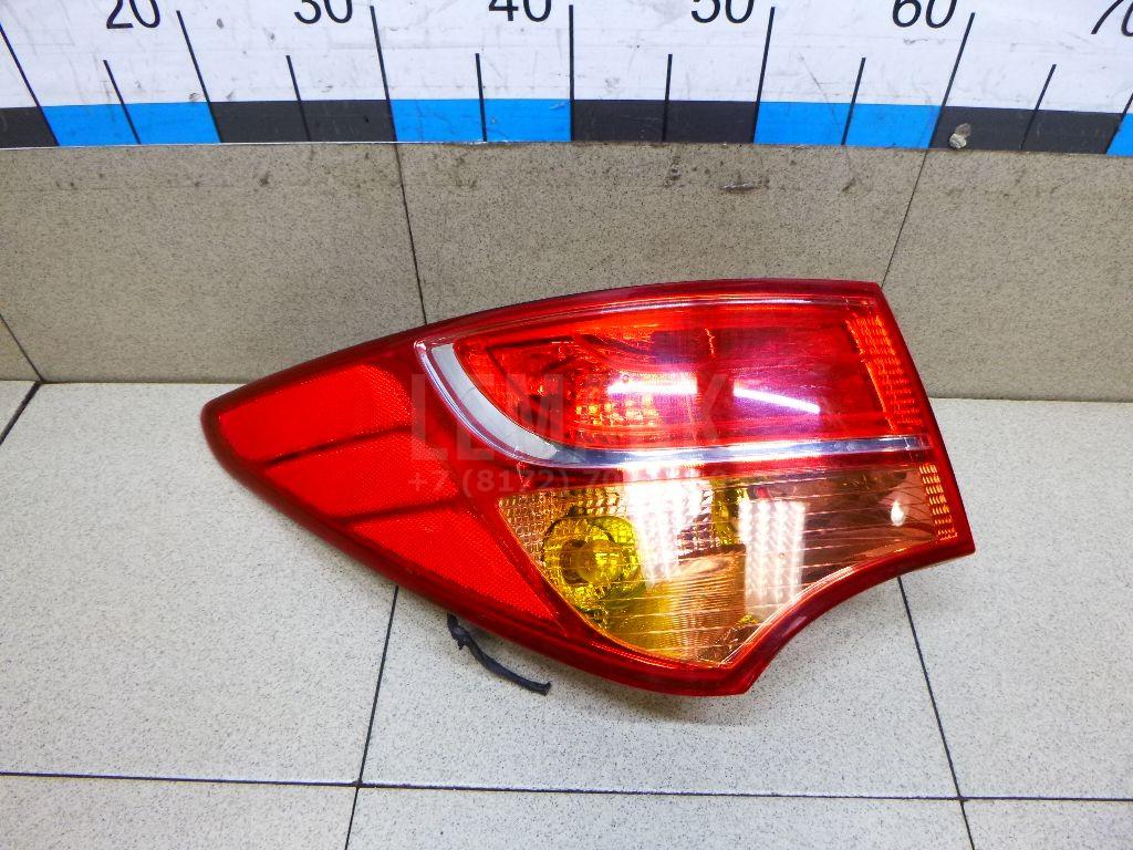 Фонарь задний наружный левый 924012W035 Hyundai-Kia