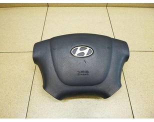 Подушка безопасности в рулевое колесо для Hyundai Santa Fe (CM) 2006-2012 б/у состояние удовлетворительное