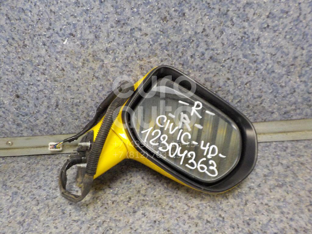 Зеркало правое электрическое для Honda Civic 4D 2006-2012 в Москве