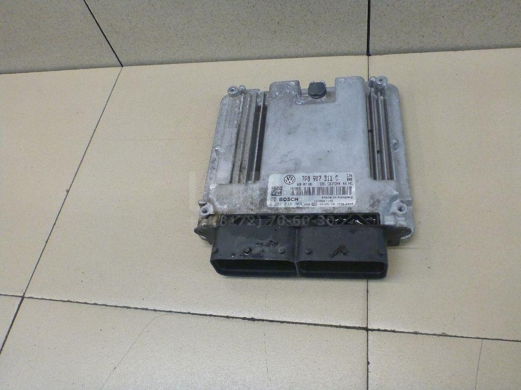 Блок управления двигателем 7P0907311C VAG