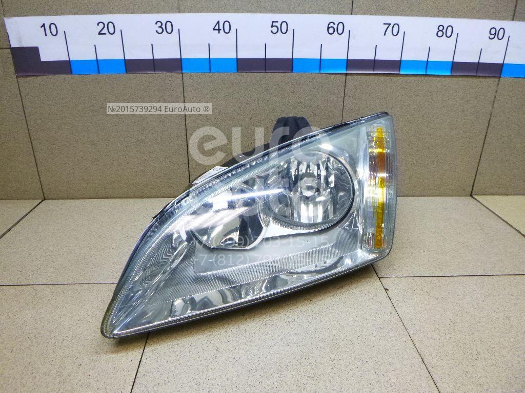 Фара Ford Focus 04-08 (Слева/ Галоген/ Ручная регулировка)
