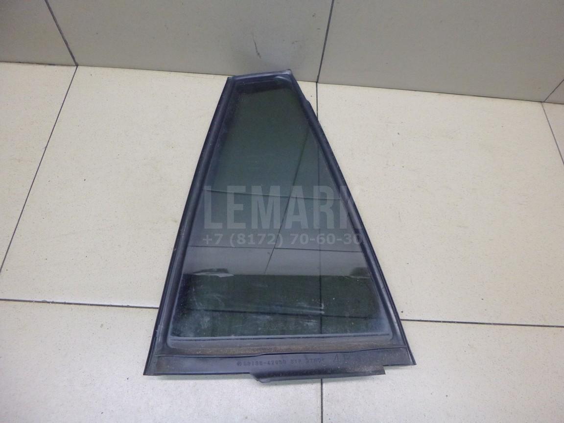 Стекло двери задней правой (форточка) 6812342140 Toyota