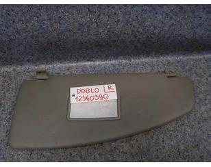 Козырек солнцезащитный (внутри) для Fiat Doblo 2005-2015 с разбора состояние отличное