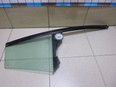 Стекло двери задней правой (форточка)