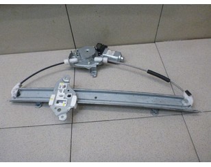 Стеклоподъемник электр. передний левый для Nissan Tiida (C11) 2007-2014 с разбора состояние отличное