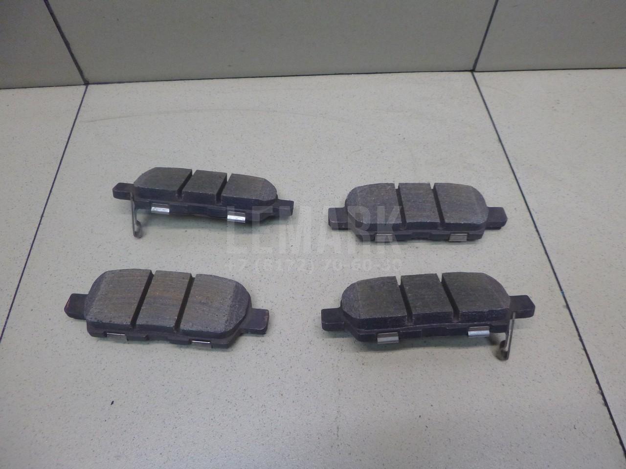 Колодки тормозные задние дисковые к-кт AY060NS047 Nissan