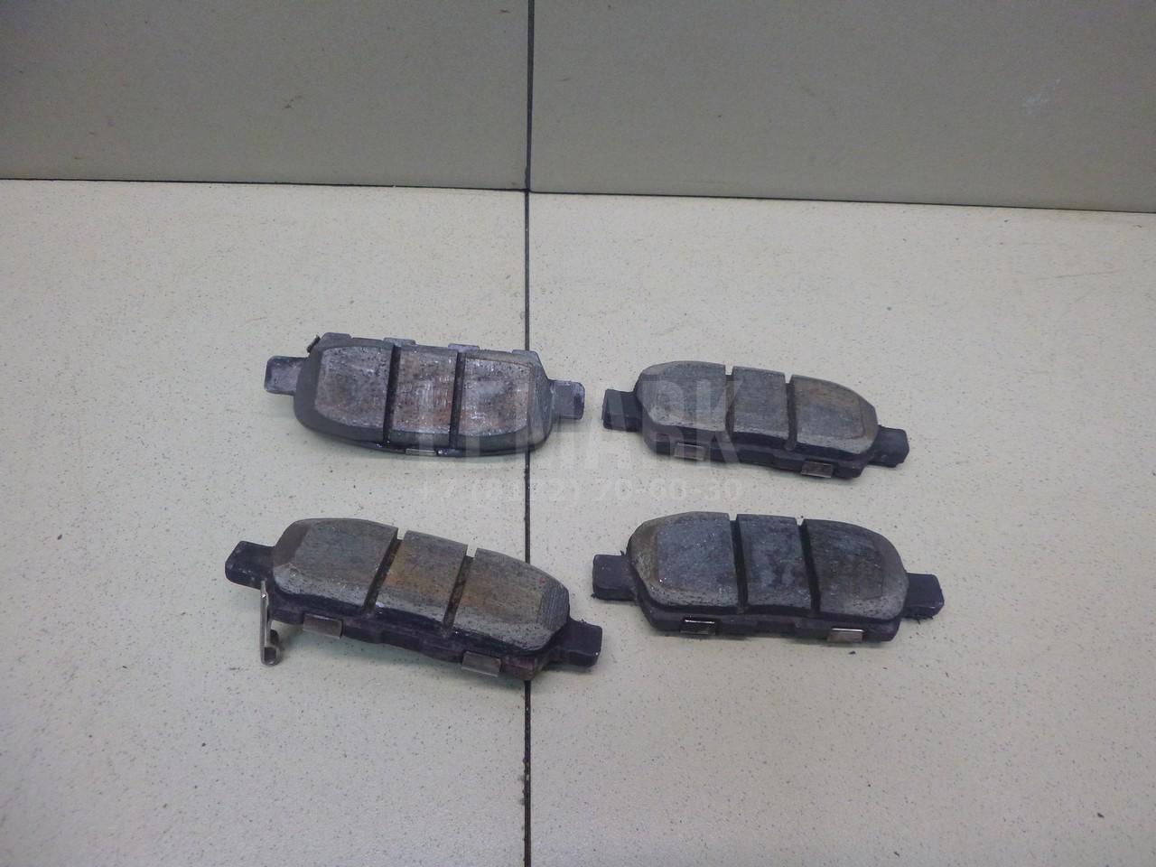 Колодки тормозные задние дисковые к-кт AY060NS047 Nissan
