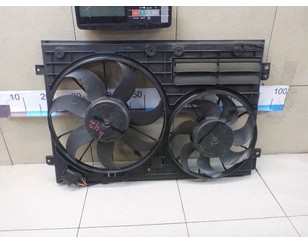Вентилятор радиатора для VW Tiguan 2007-2011 с разбора состояние отличное