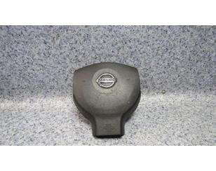 Подушка безопасности в рулевое колесо для Nissan Tiida (C11) 2007-2014 с разбора состояние отличное