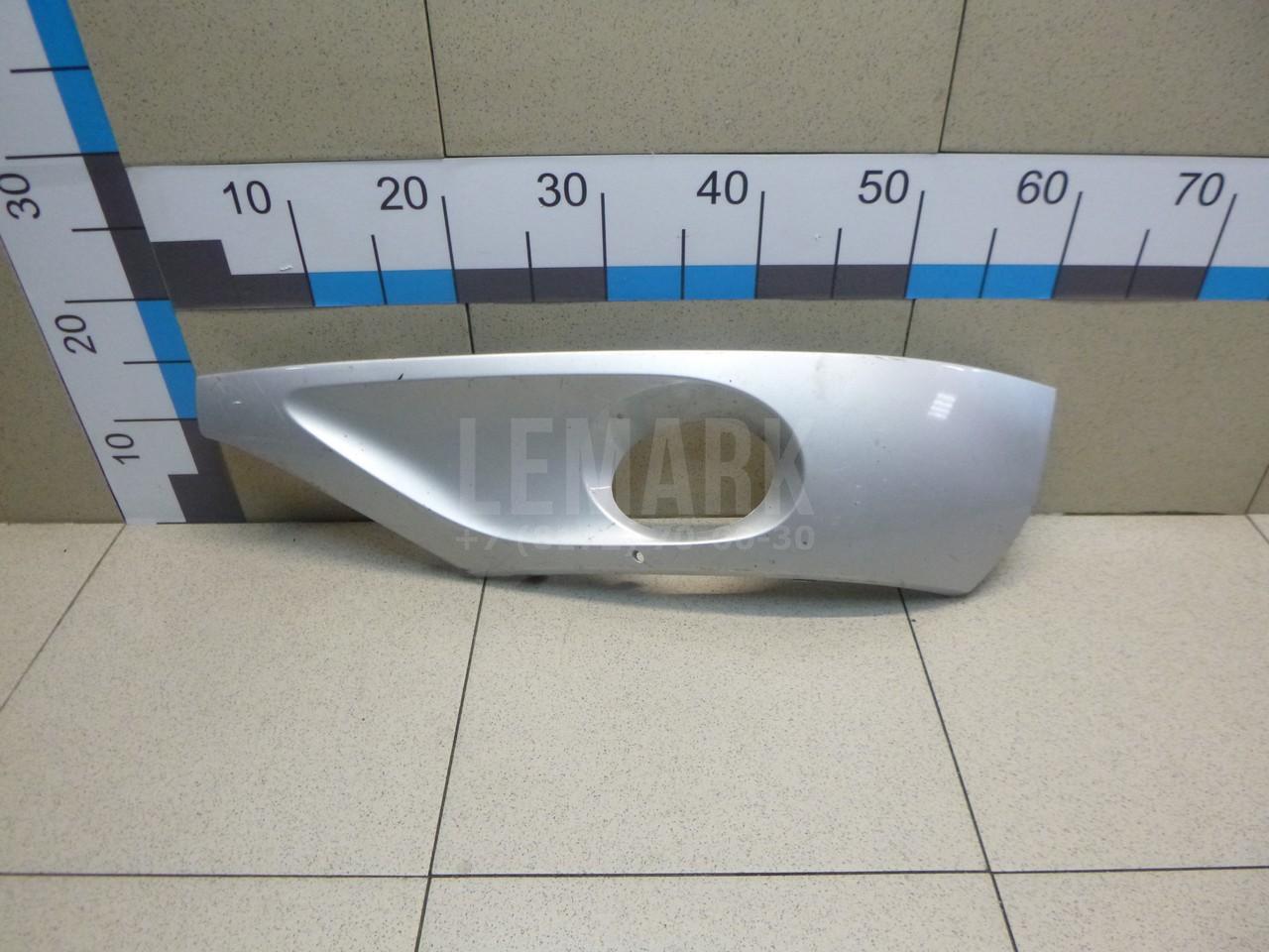Рамка противотуманной фары левой 7P6807489BGRU VAG
