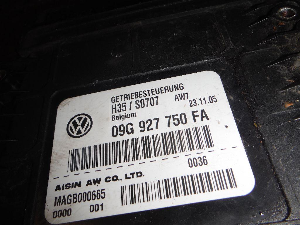 Блок управления АКПП 09G927750FA VAG