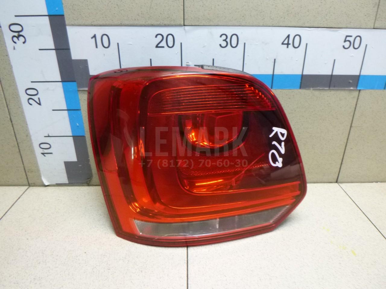 Фонарь задний левый 6R0945095AH VAG