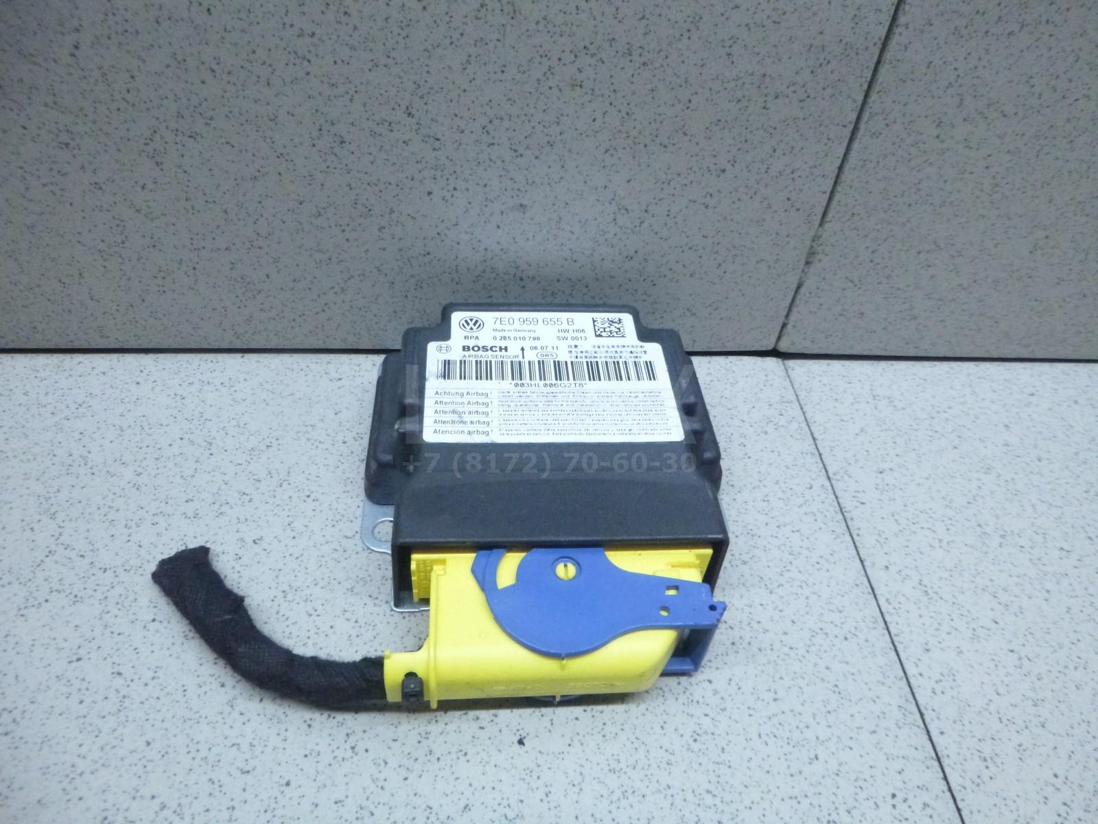 Блок управления AIR BAG 7E0959655B VAG