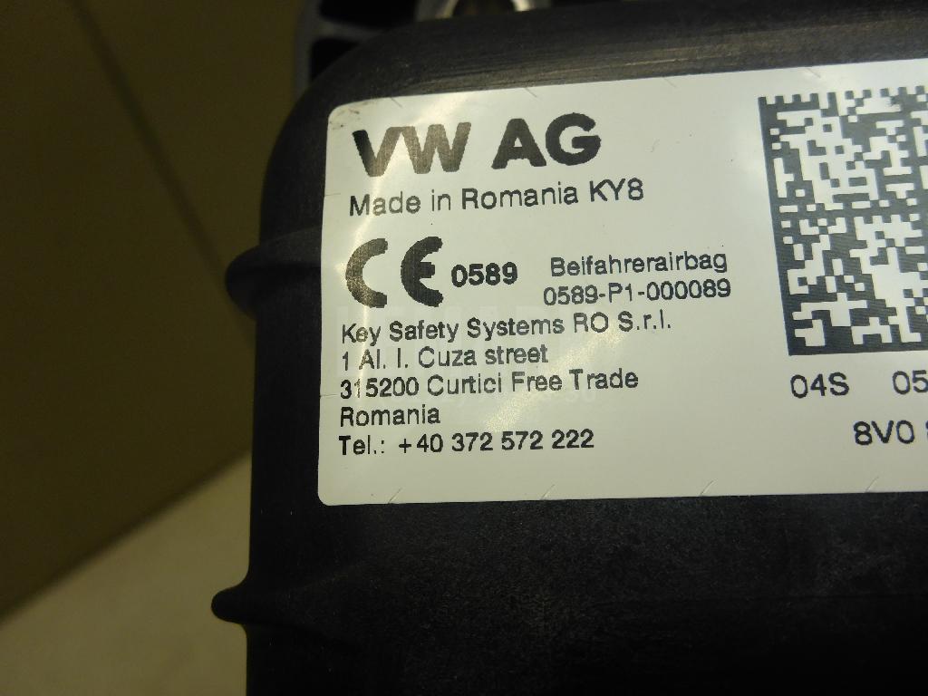 Подушка безопасности пассажирская (в торпедо) для  BMW 3-serie F30/F31/F80 2011-2020
