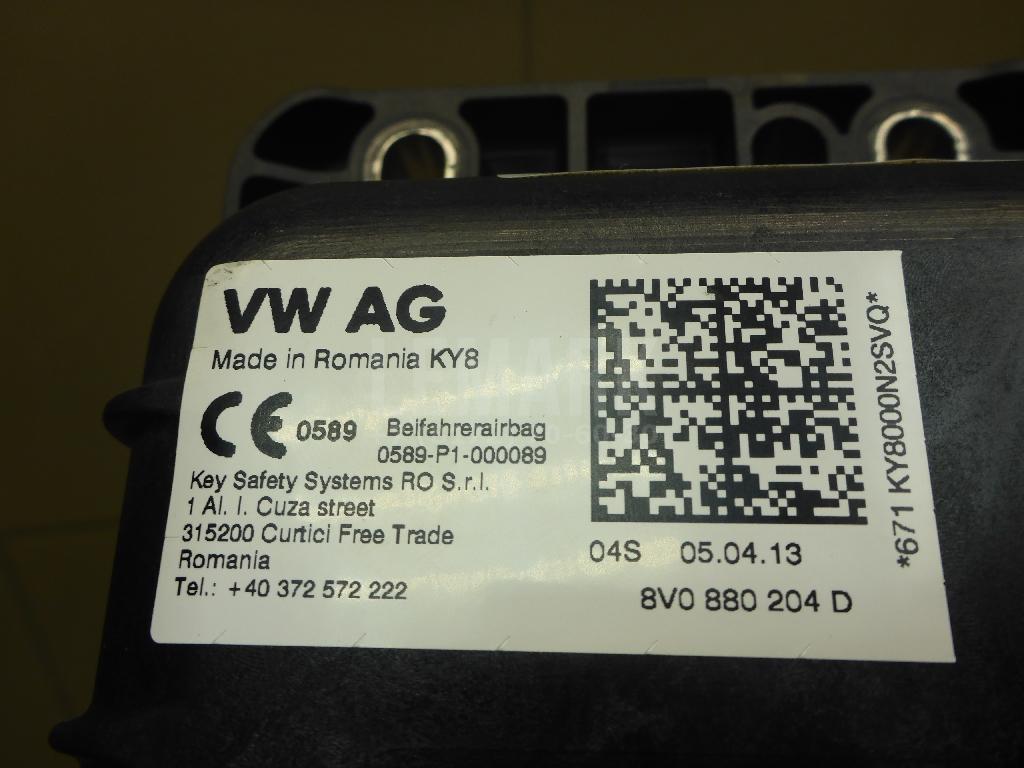 Подушка безопасности пассажирская (в торпедо) для  BMW 3-serie F30/F31/F80 2011-2020