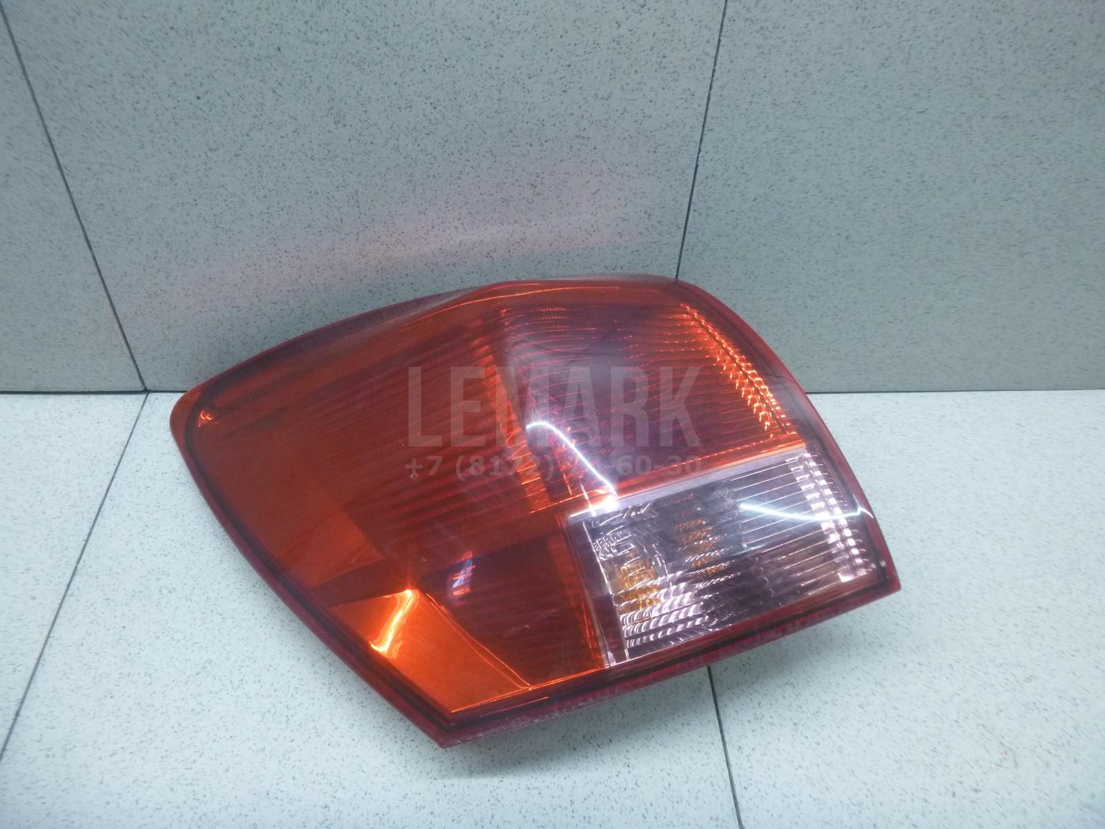 Фонарь задний наружный левый 26555JE20A Nissan