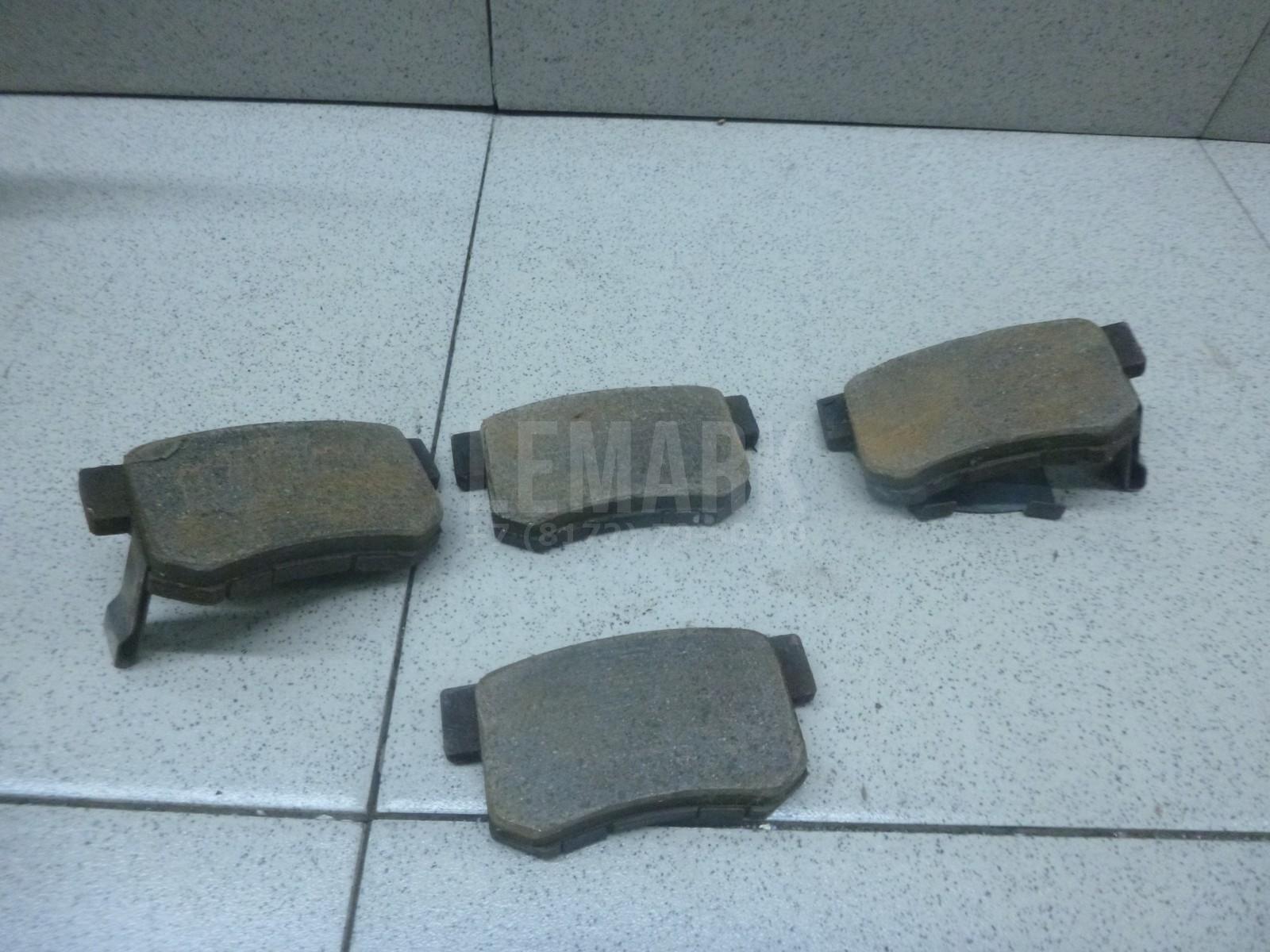 Колодки тормозные задние дисковые к-кт