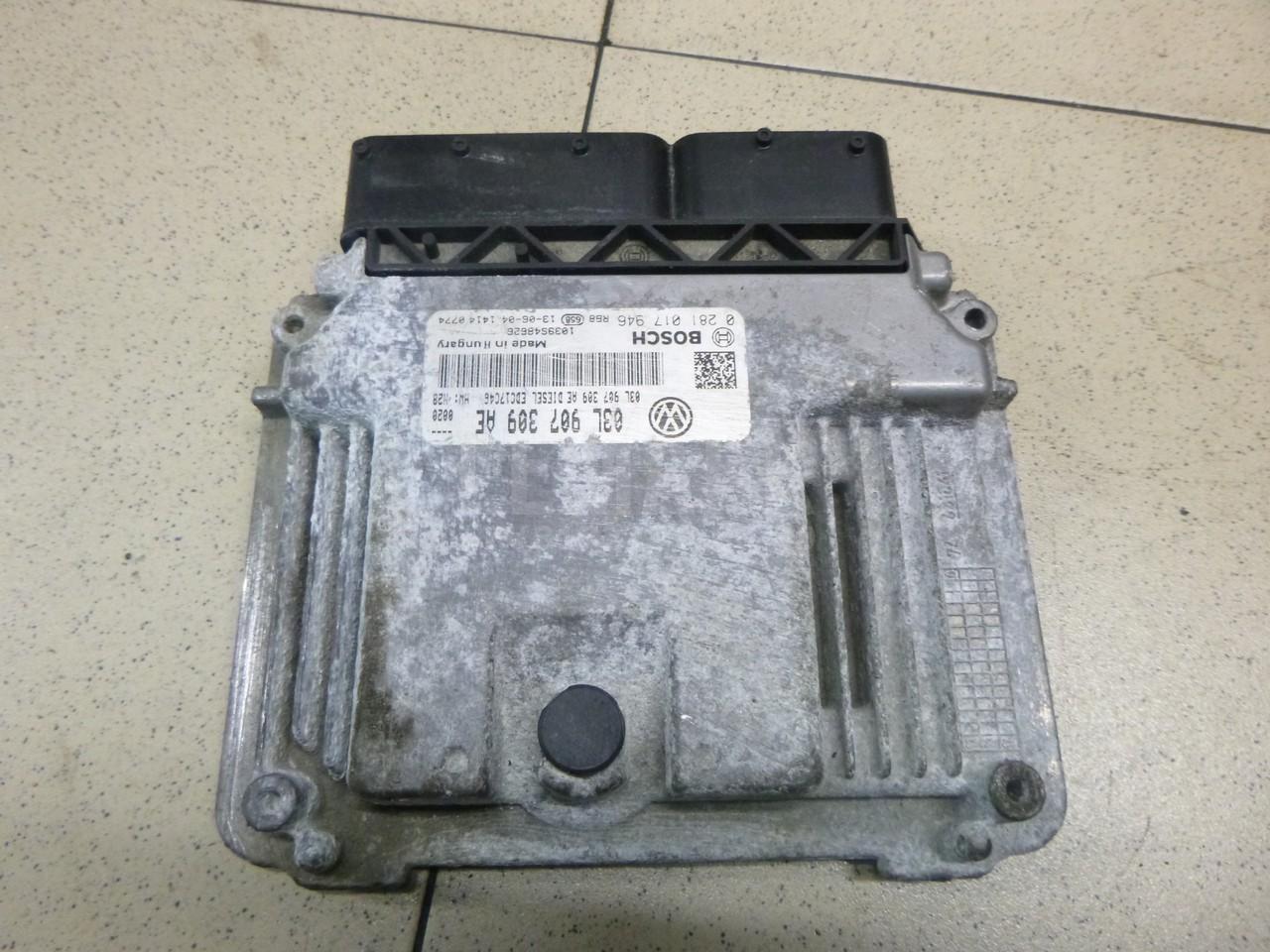 Блок управления двигателем 03L906018RE VAG