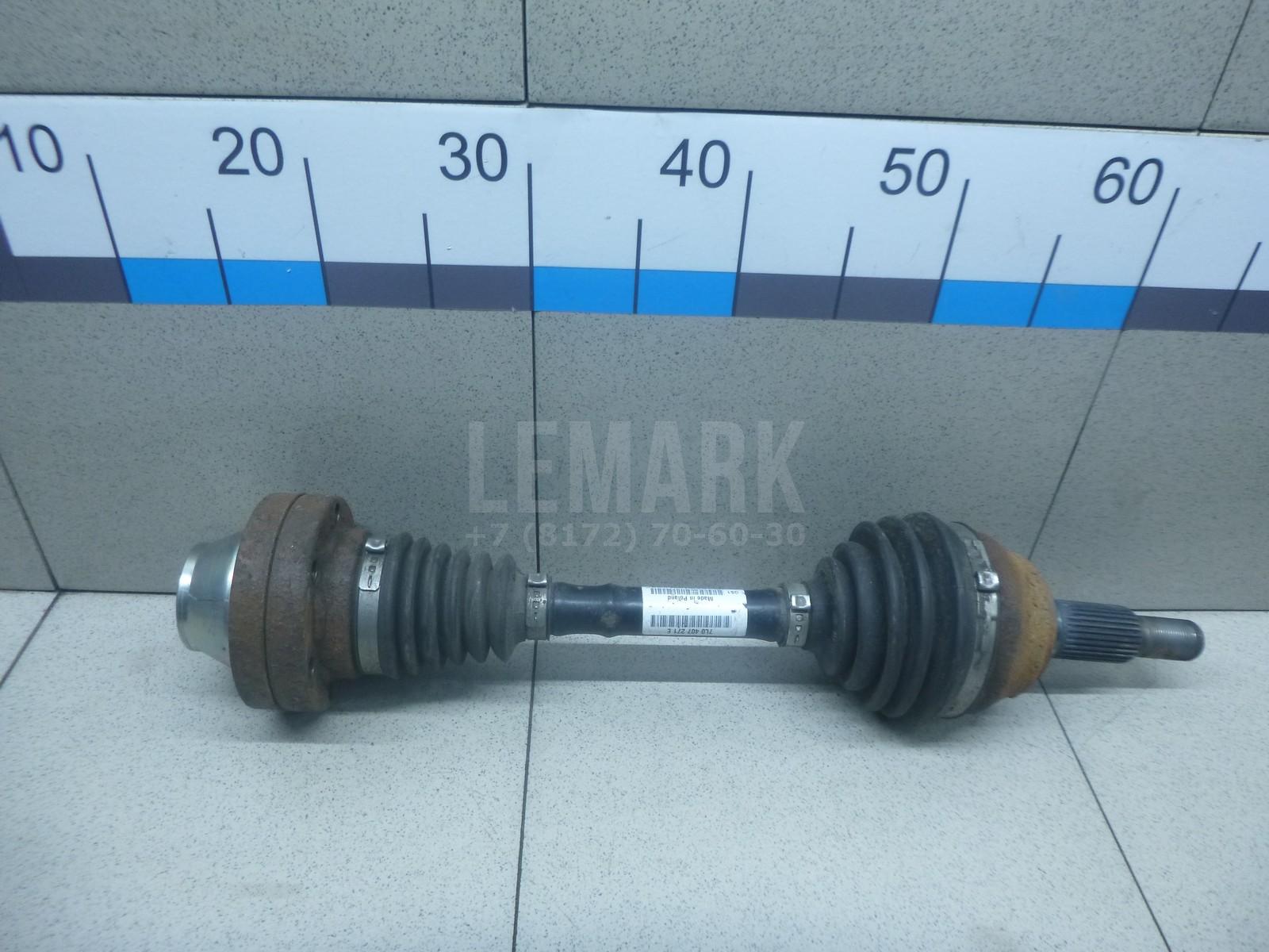 Полуось передняя 7L0407271F VAG