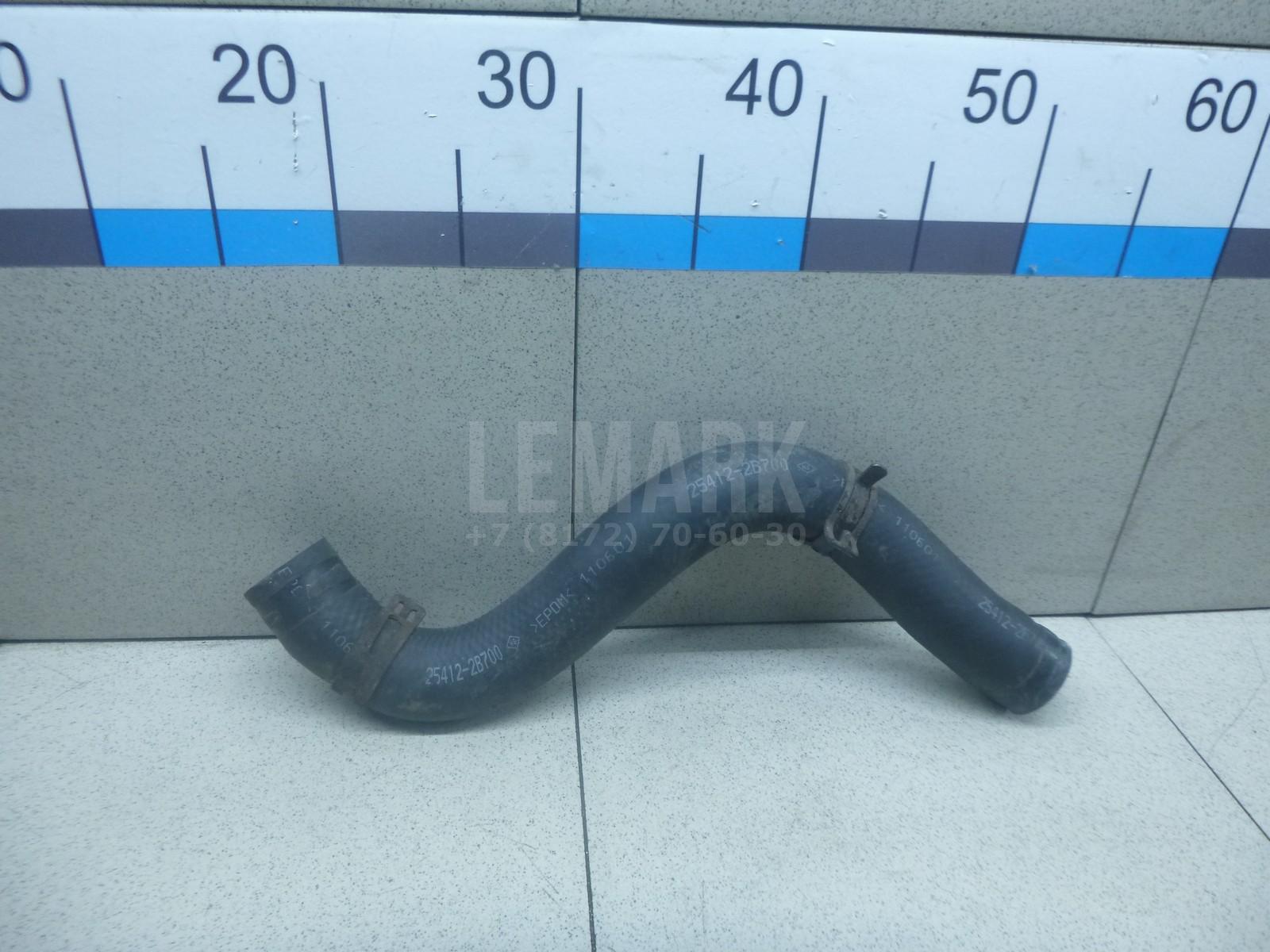 Патрубок радиатора 254122B700 Hyundai-Kia
