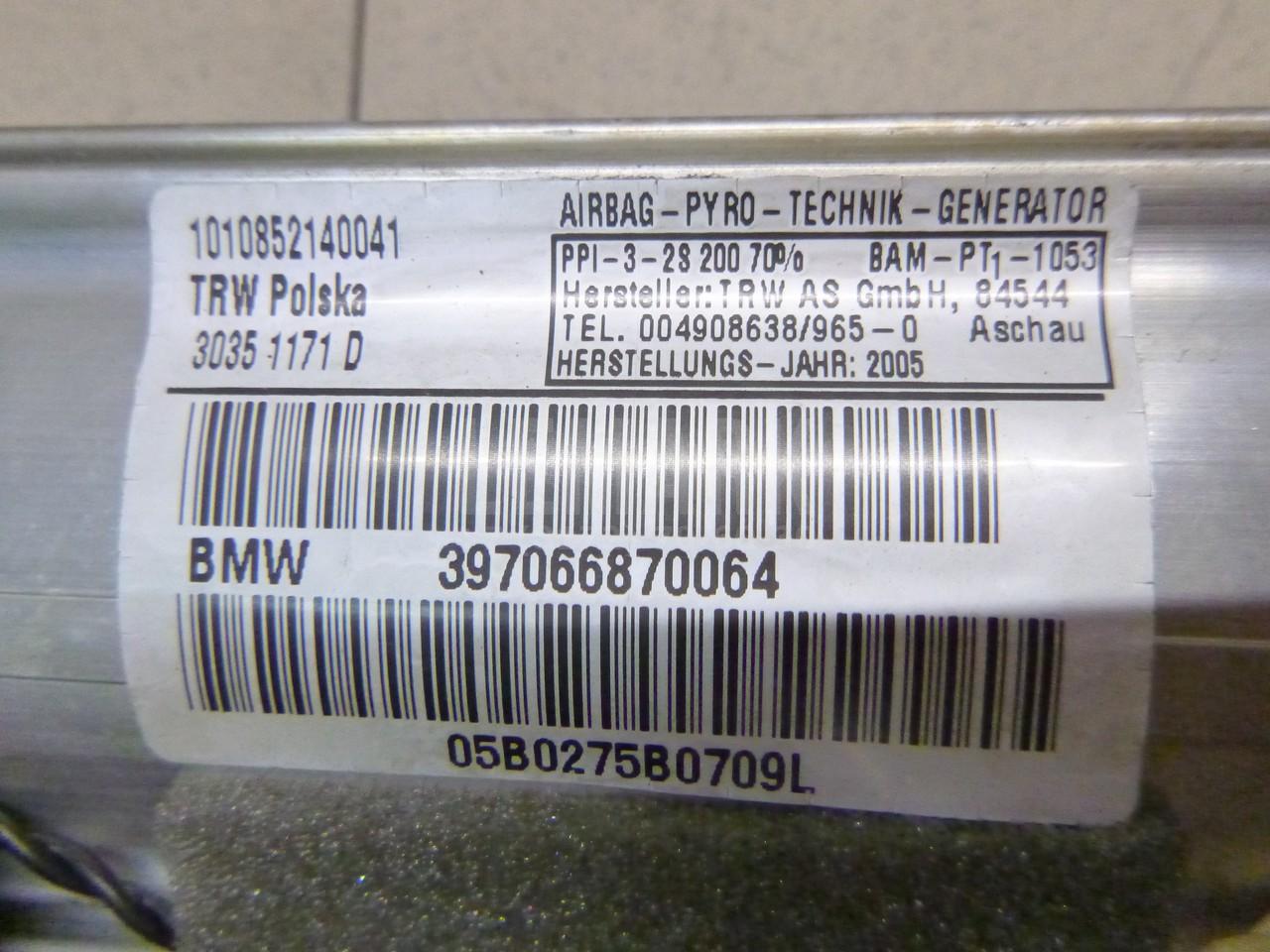 Подушка безопасности пассажирская (в торпедо) для  BMW 5-serie G30/G31/F90 2017-2023