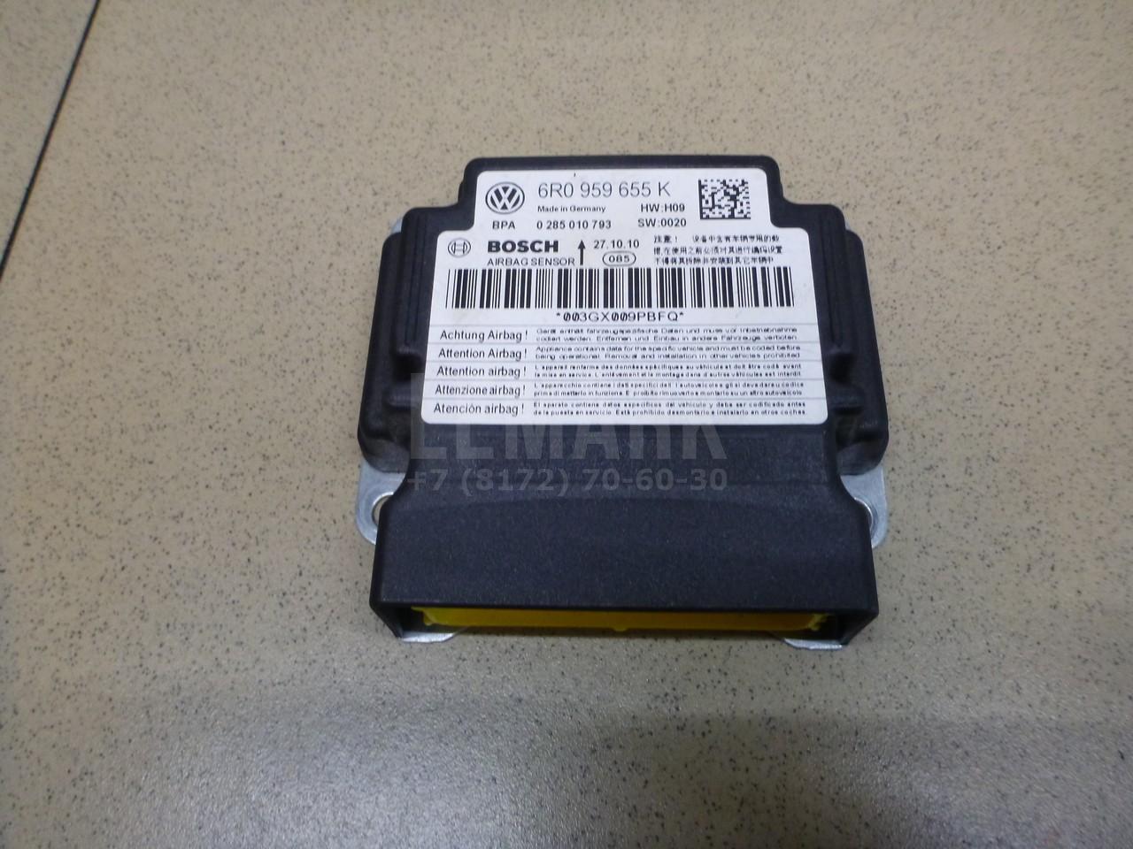 Блок управления AIR BAG 6R0959655K VAG